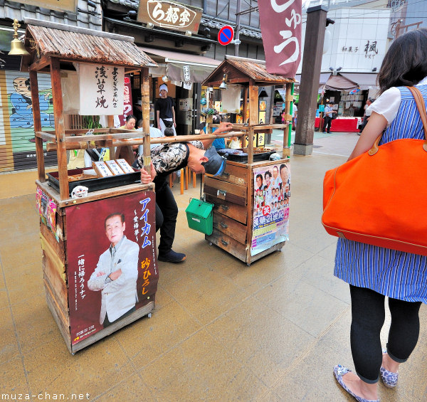 Di Jepang ada penjual mie soba portabel, seperti yang ada di Periode Edo!